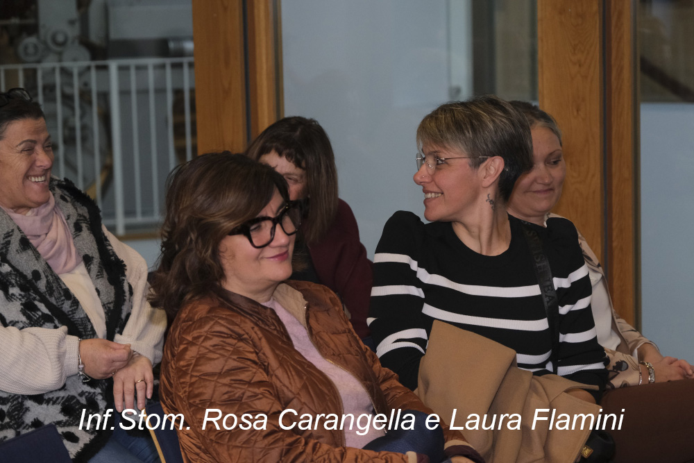 Le tre protagoniste di Amb. Stom. tolentino