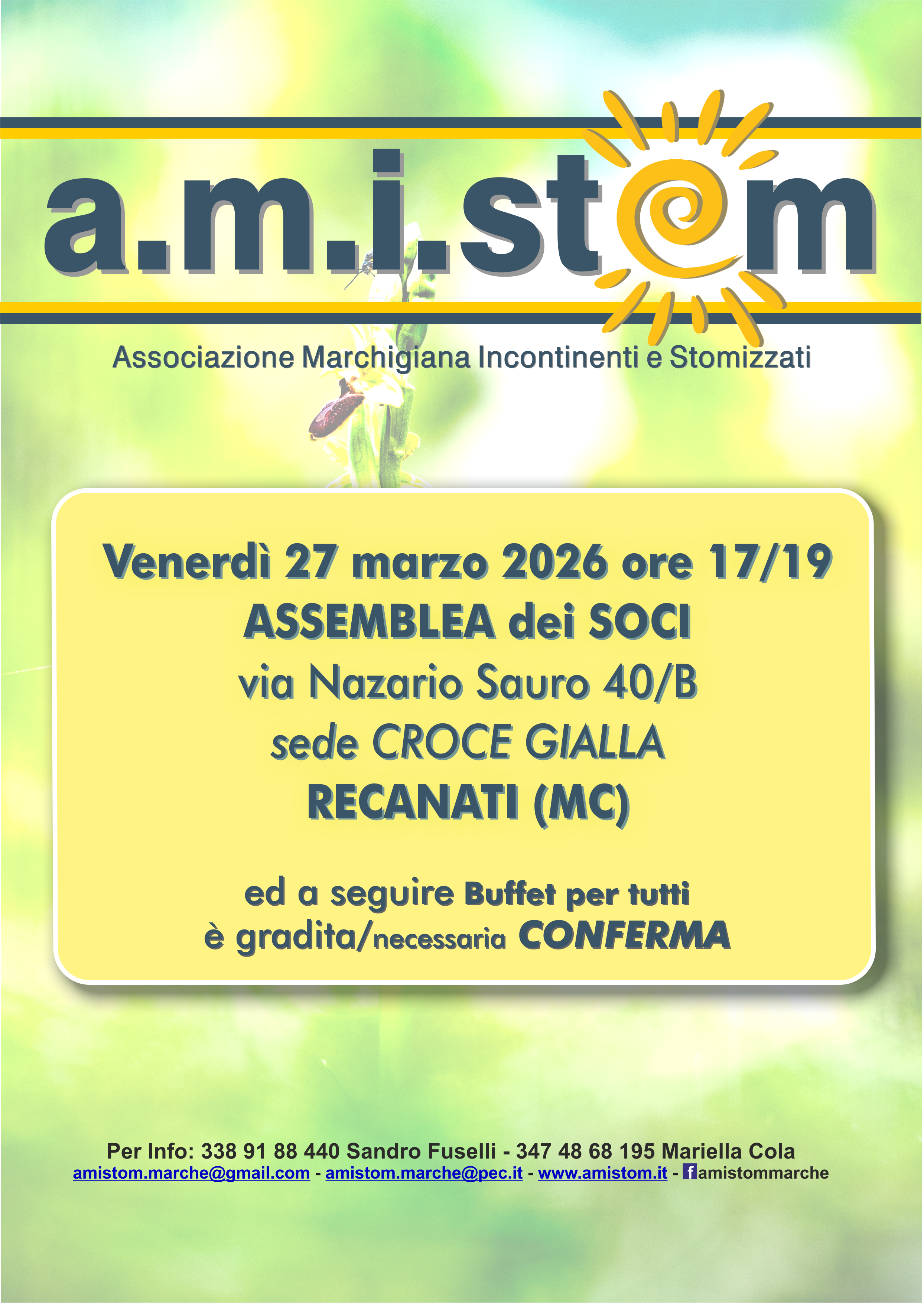 annuncio assemblea marzo 2026